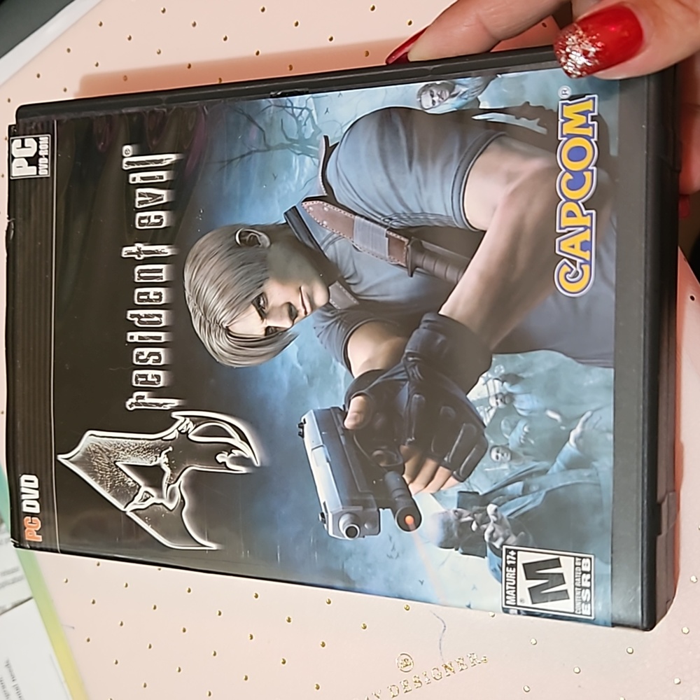 Resident Evil 4 PC DVD-ROM Game Capcom Complete with Install Key